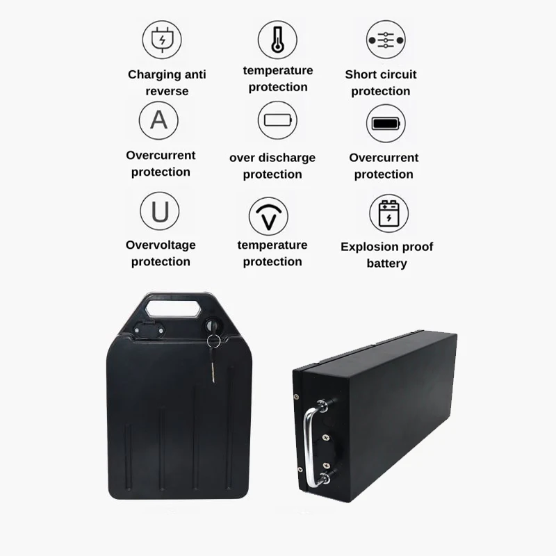 60V 50Ah Electric Scooter Battery - Untuk HarleyBattery 60V 20Ah 30Ah 40Ah