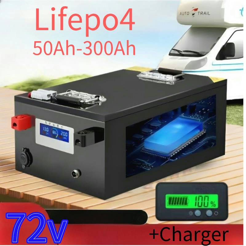 72V 40Ah Lifepo4 Battery Pack - Baterai LiFePO4 72V 50-300Ah, Baterai Lithium