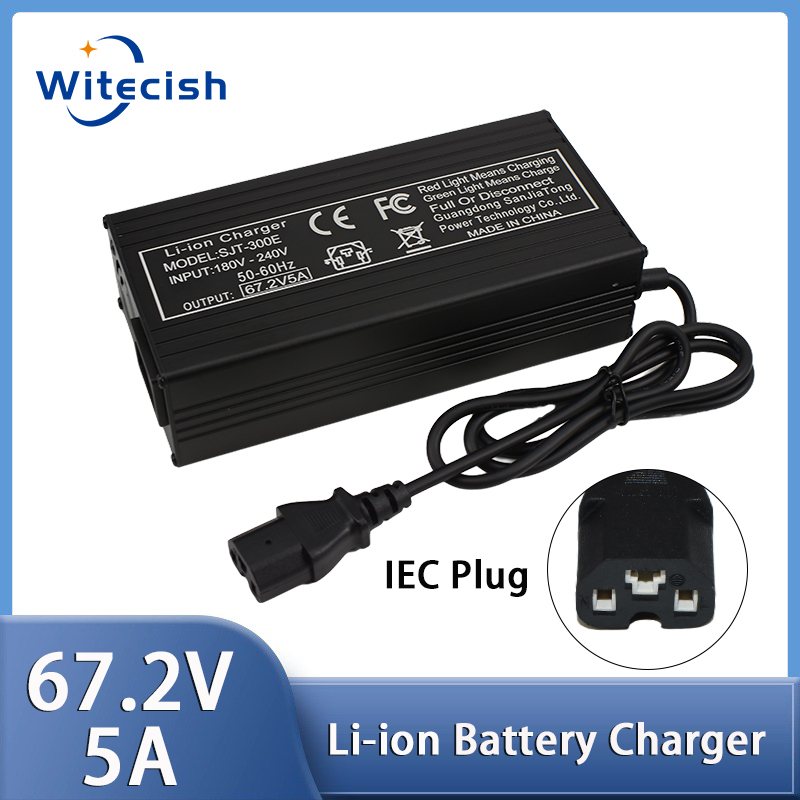 84V 20A Smart Charger - Pengisi Daya Cepat 60V 67,2V/5A untuk