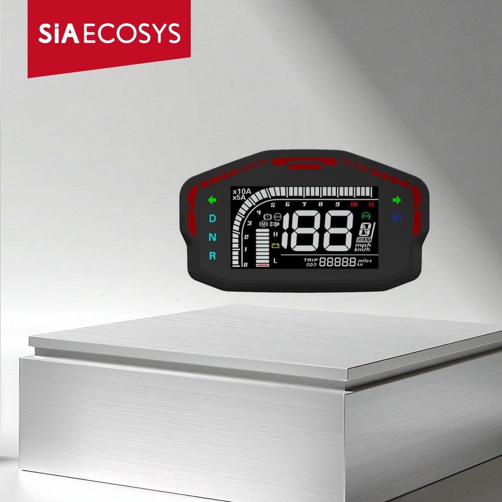Layar Speedometer LCD SIAECOSY - Kelly Kls7230S Controller ulasan dan harga