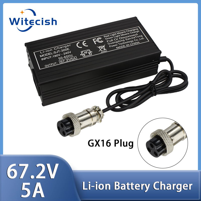 Pengisi Daya Cepat 60V 67,2V/5 - 84V 20A Smart Charger ulasan dan harga