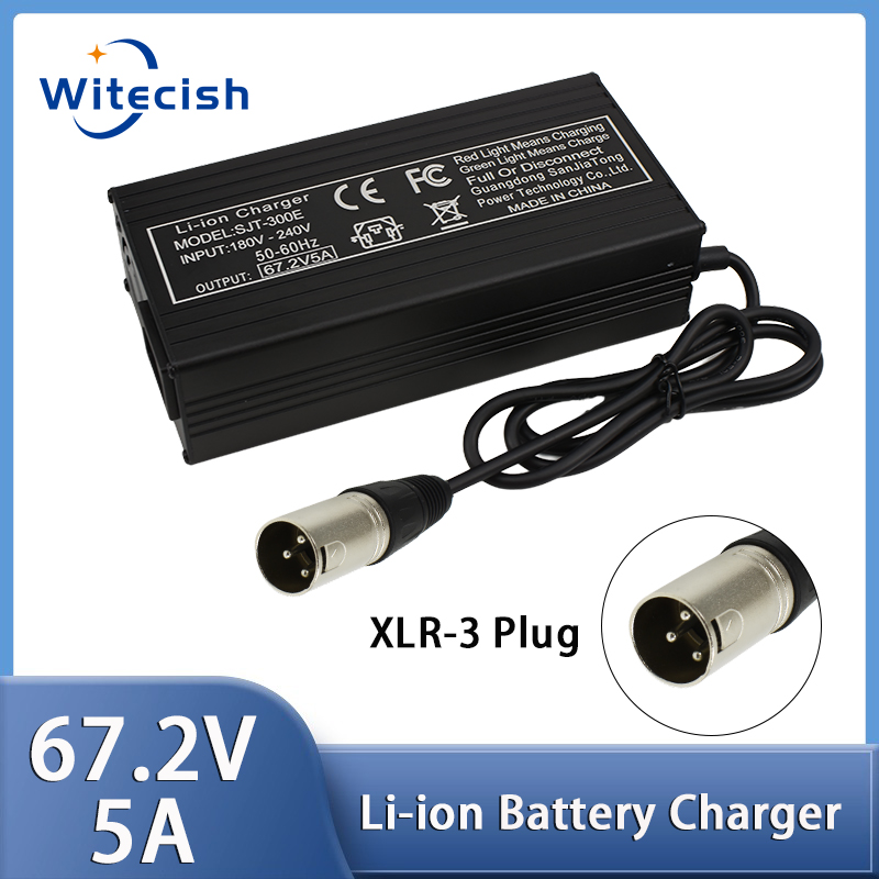 Pengisi Daya Cepat 60V 67,2V/5 - 84V 20A Smart Charger ulasan dan harga